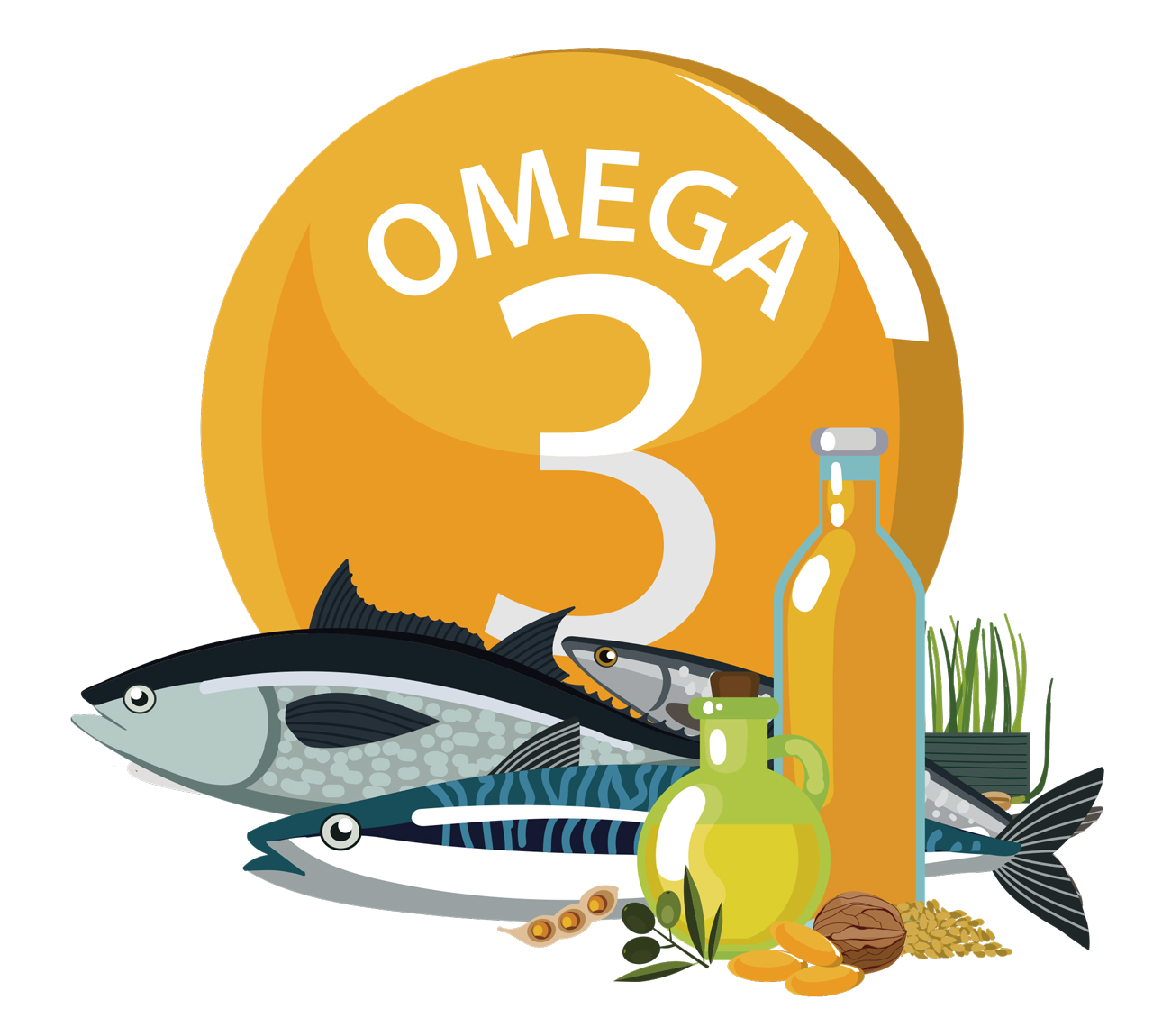 Omega-3首選是深海魚油。Adobe Stock