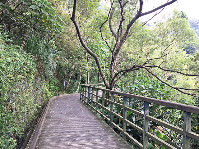 地質觀察棧道。