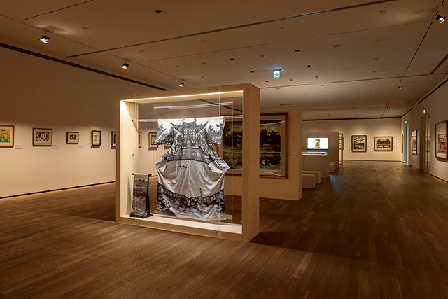 「無限II 倩玉的版畫世界」於南美館一館展出。台南市美術館提供