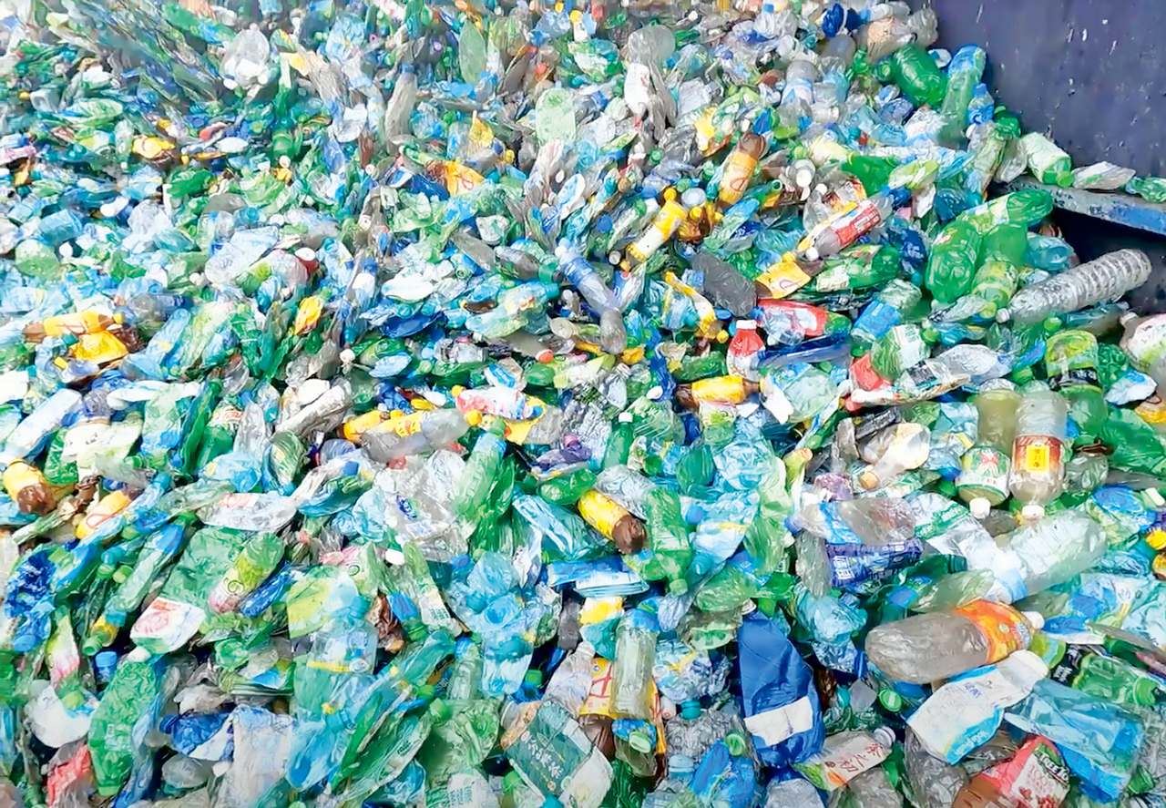 全球每天均產出海量的寶特瓶。馳綠提供
