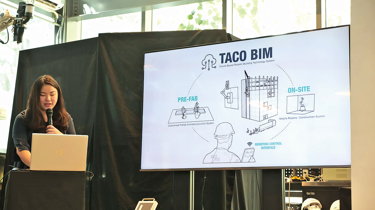 ROSO機器人建造實驗室開發TACO軟體，結合「建築資訊模型」（BIM）以進行更多連結。ROSO機器人建造實驗室粉專