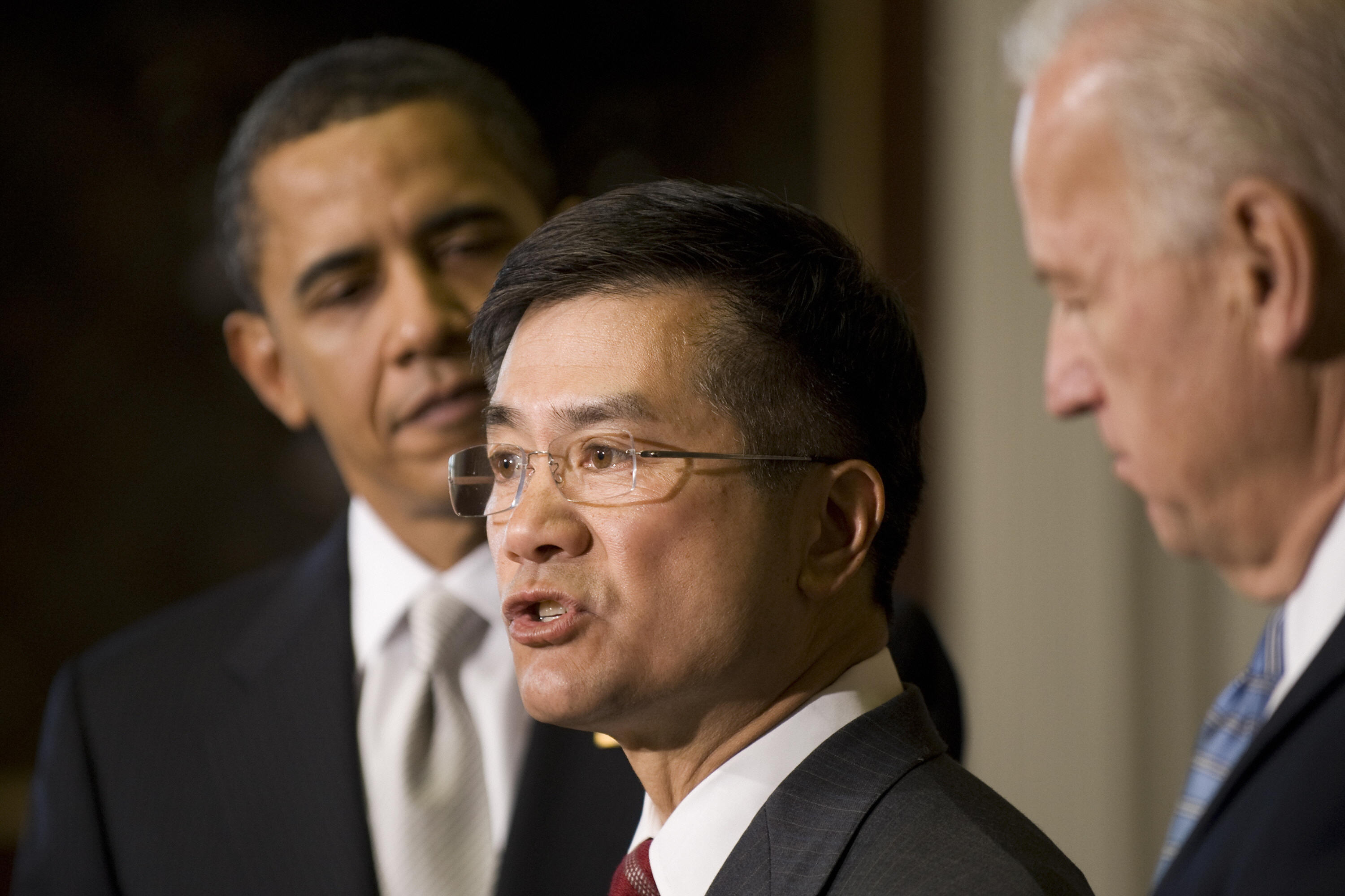 美国首位华裔商务部长骆家辉。