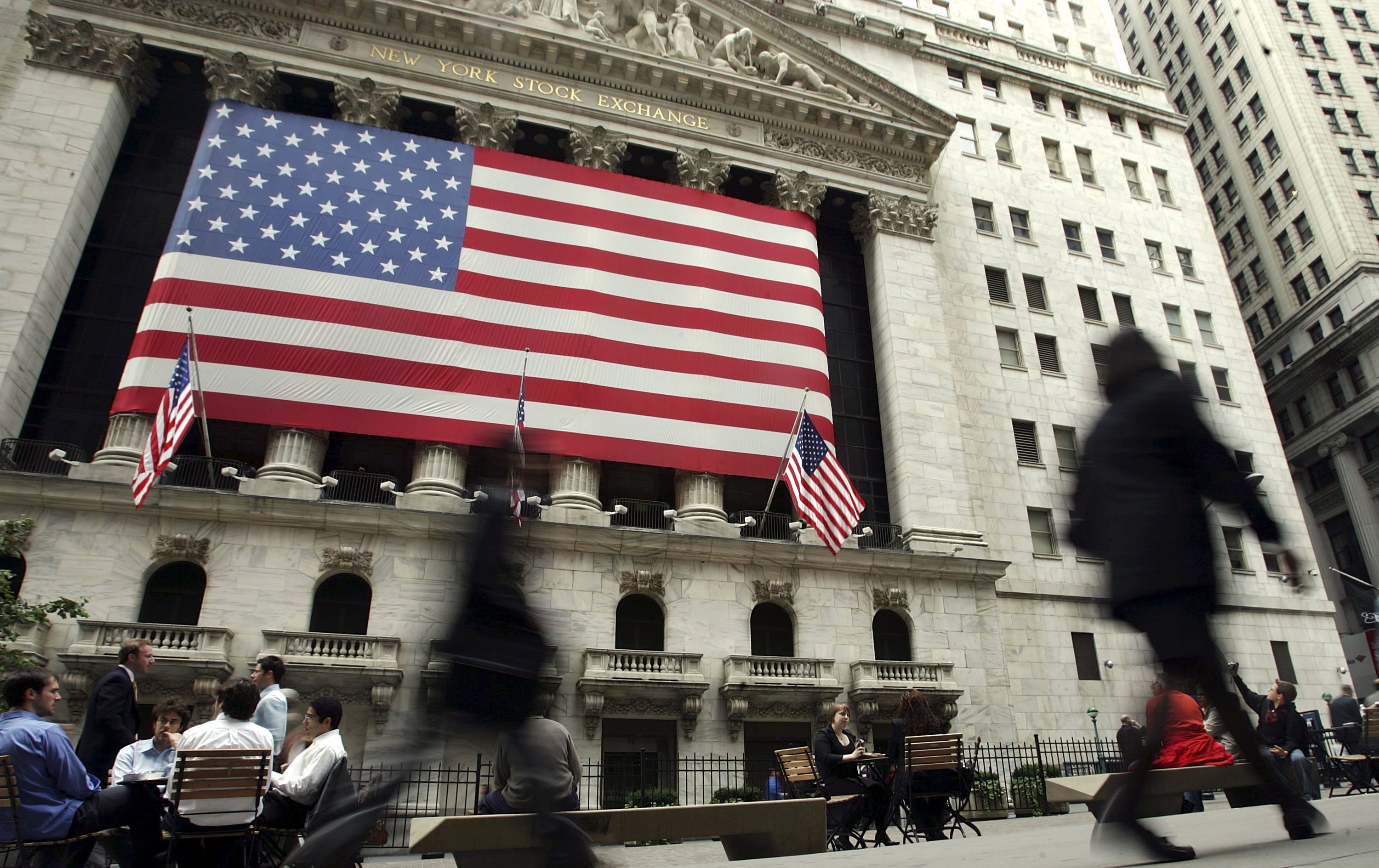 全球金融風暴颱風眼──美國華爾街。